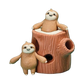Stretchy Sloth in a Stump