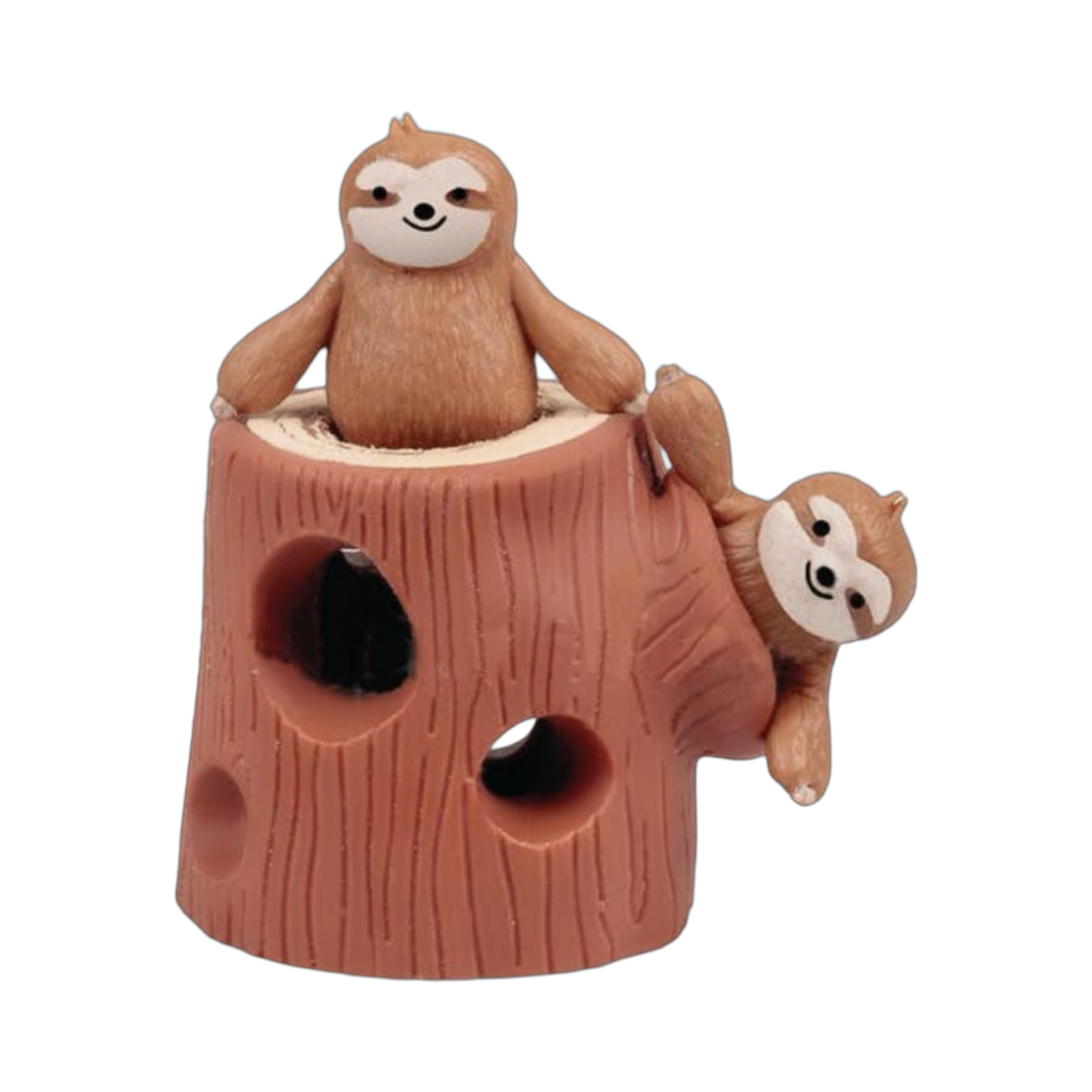 Stretchy Sloth in a Stump