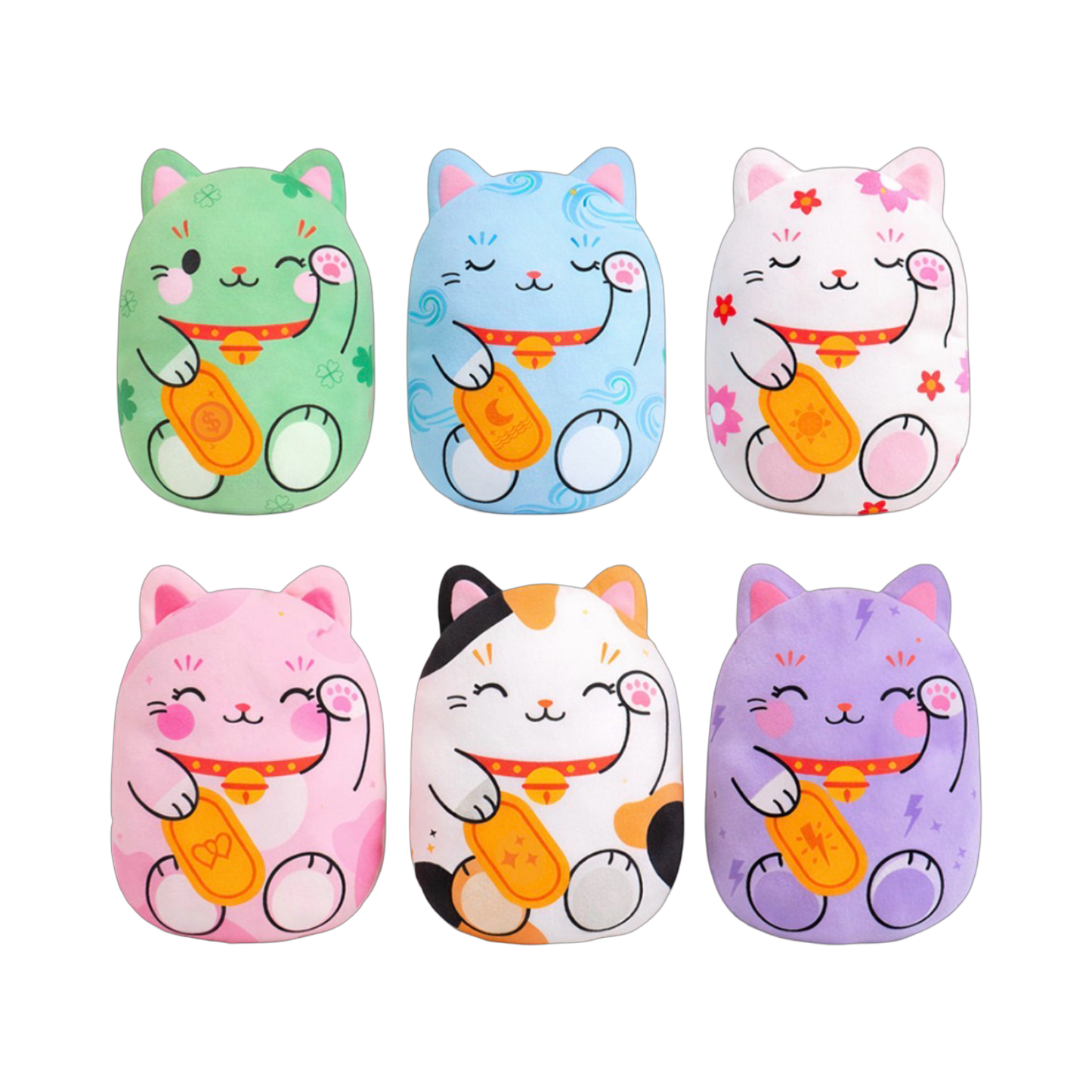 Bubble Stuffed Squishy - Mystery Mini Lucky Cats