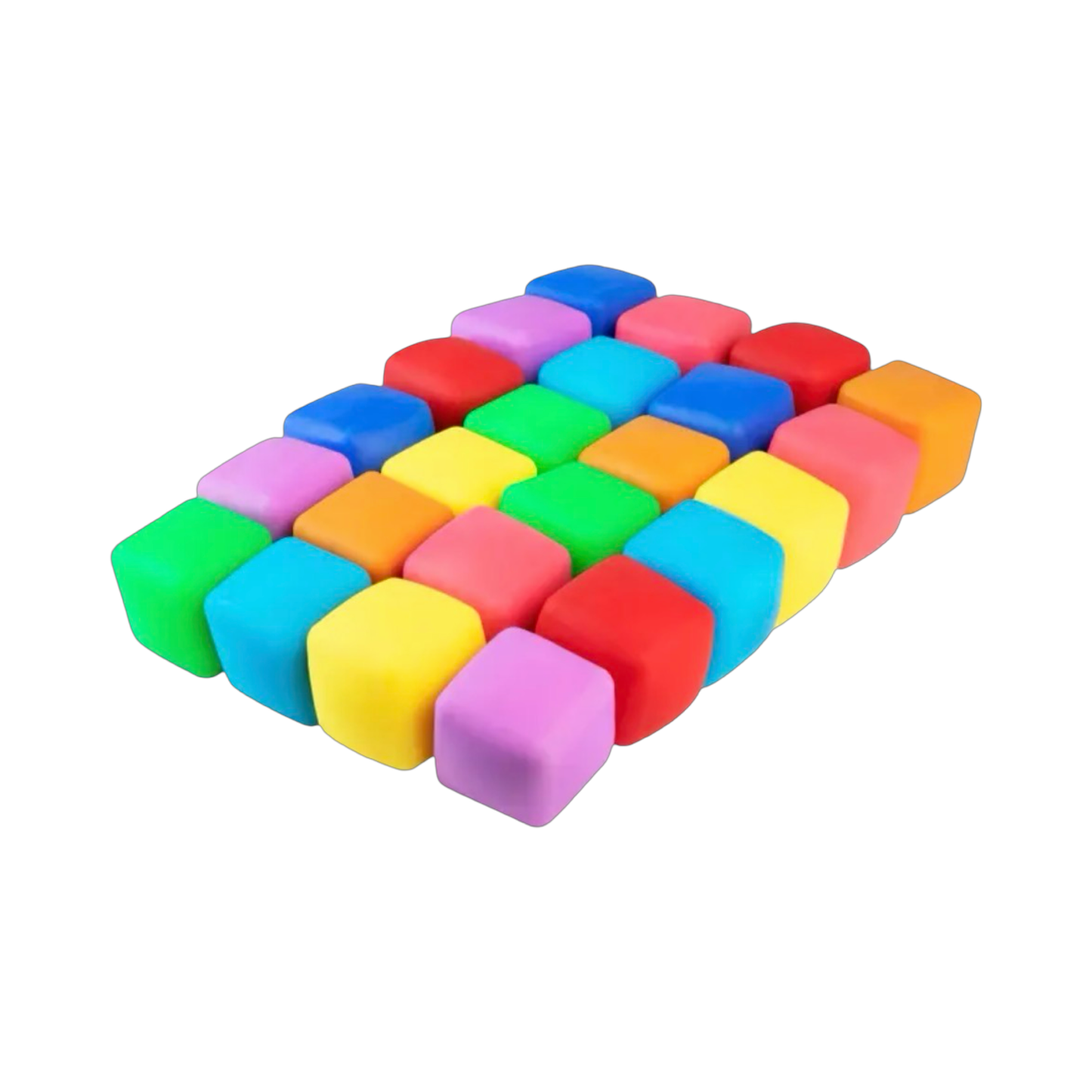 ORB Sqweezy Stress Cubes- 24 Pack