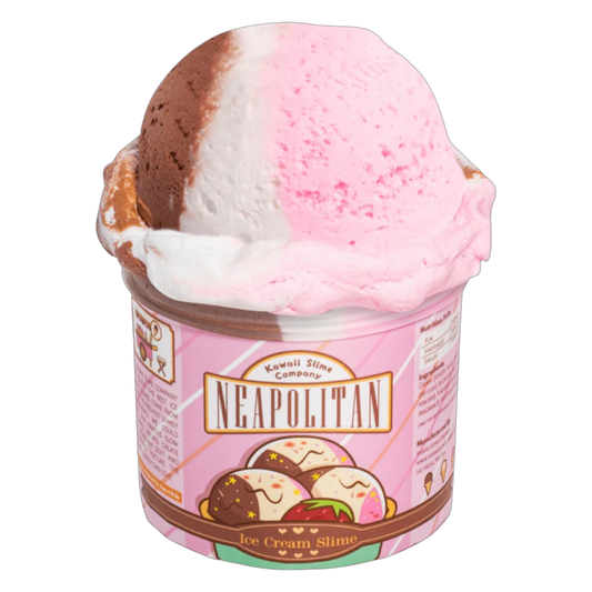 Neapolitan Ice Cream Slime