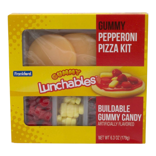Lunchables Gummy Pepperoni Pizza Candy