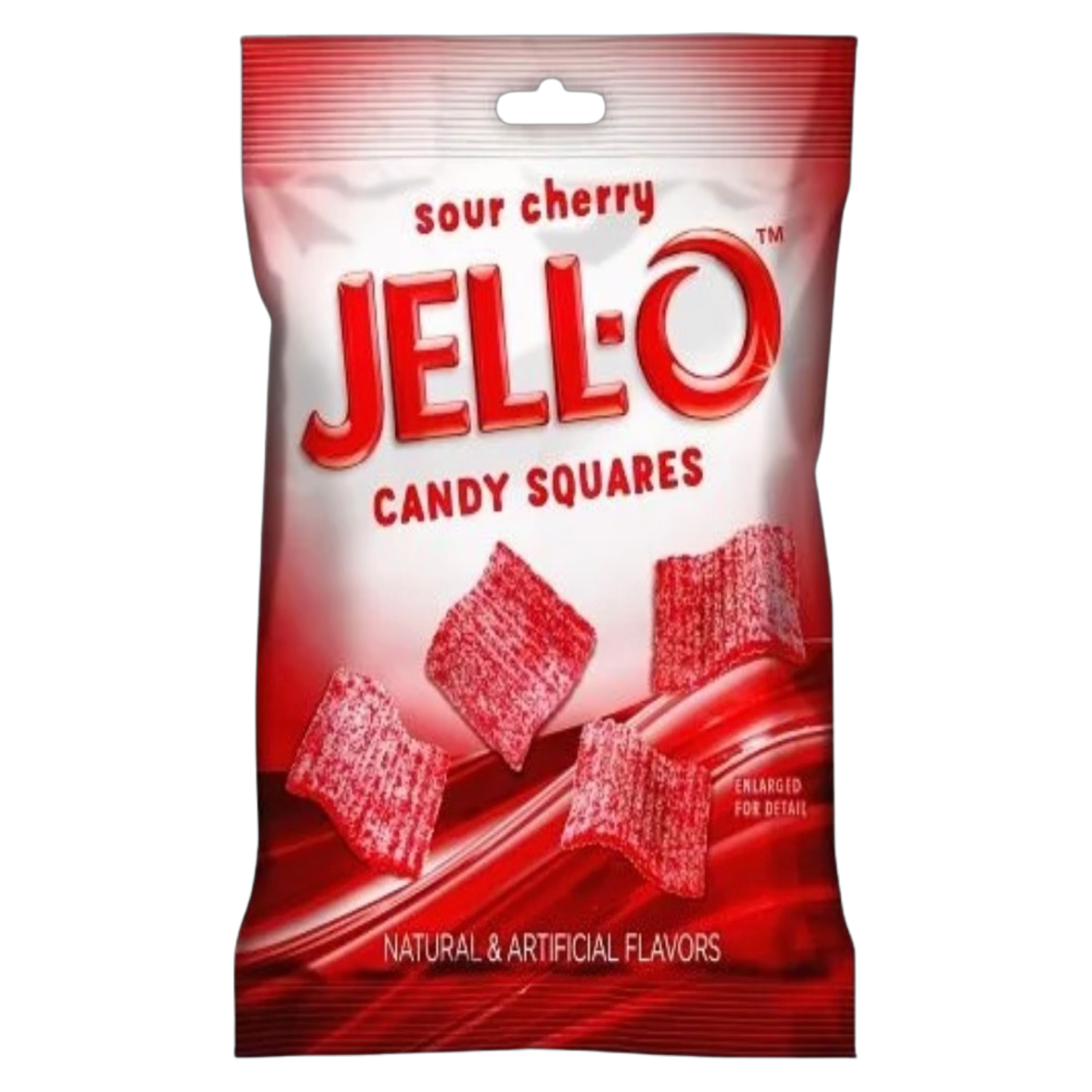 JELL-O Sour Cherry Candy Squares