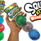 3-Pack Squish Attack Glitter Ball