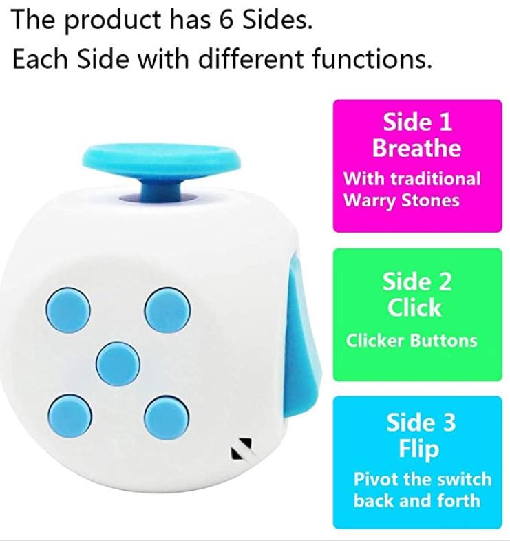 Motel Scan Alt det bedste Fidget Cube – Fidget Toys Plus