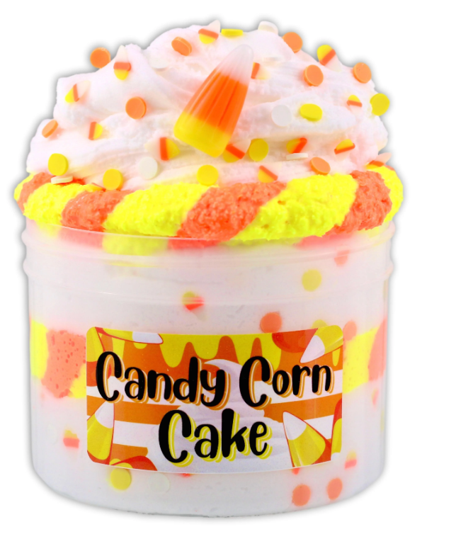 Candy Corn Cake Slime