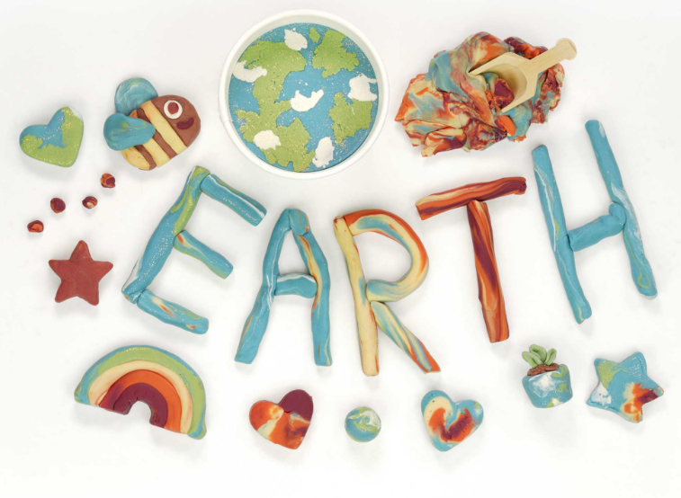 Planet Earth Natural Play Dough