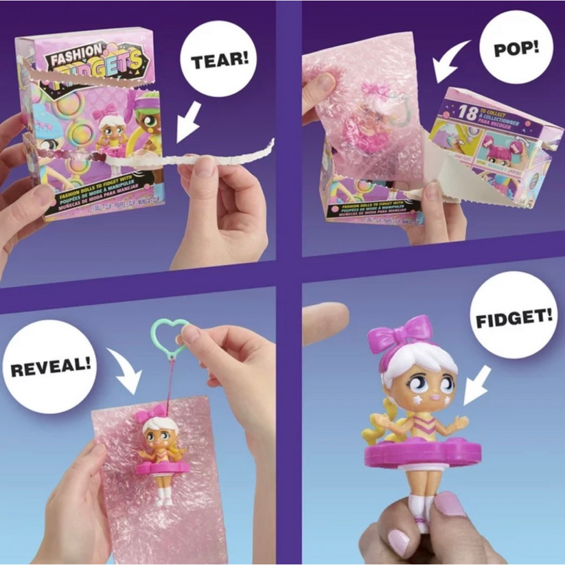 Fashion Fidgets Collectible Fidget Doll Fidget Toys Plus