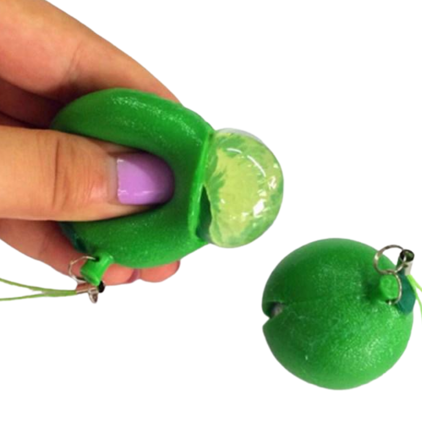 3-Pack of Fruit Keychains