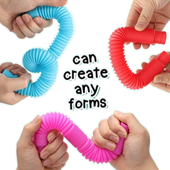 Pop Tubes Fidget Toys Plus