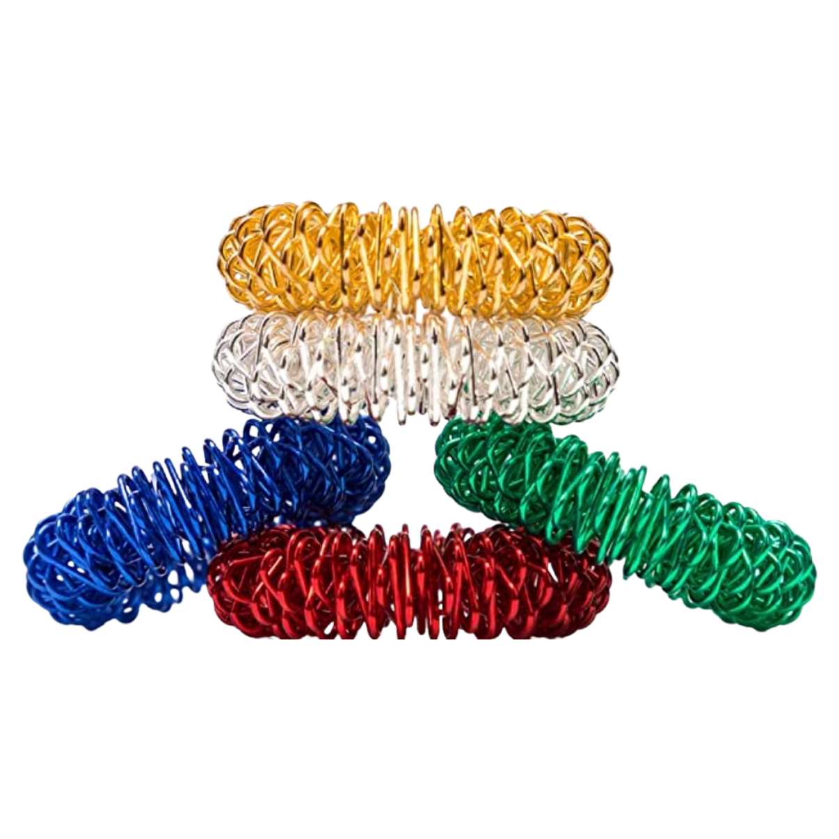 3-Pack Acupressure Rings – Fidget Toys Plus