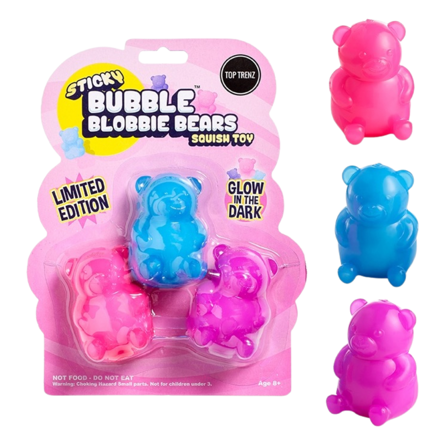 Sticky Gummy Bear Bubble Blobbies