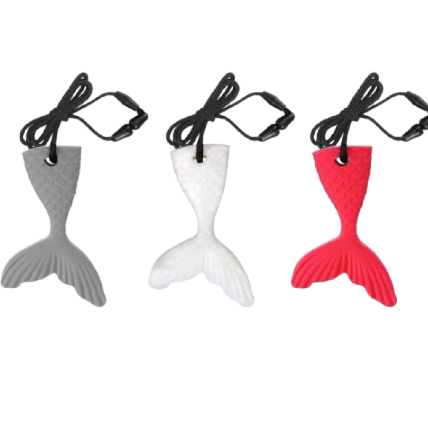 3-Pack Chewable Mermaid Necklace