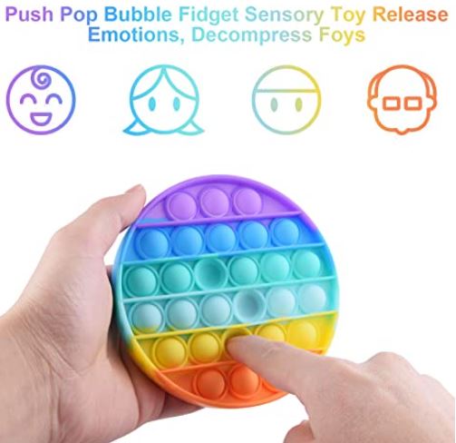 Rainbow Popper Fidget Toys Plus